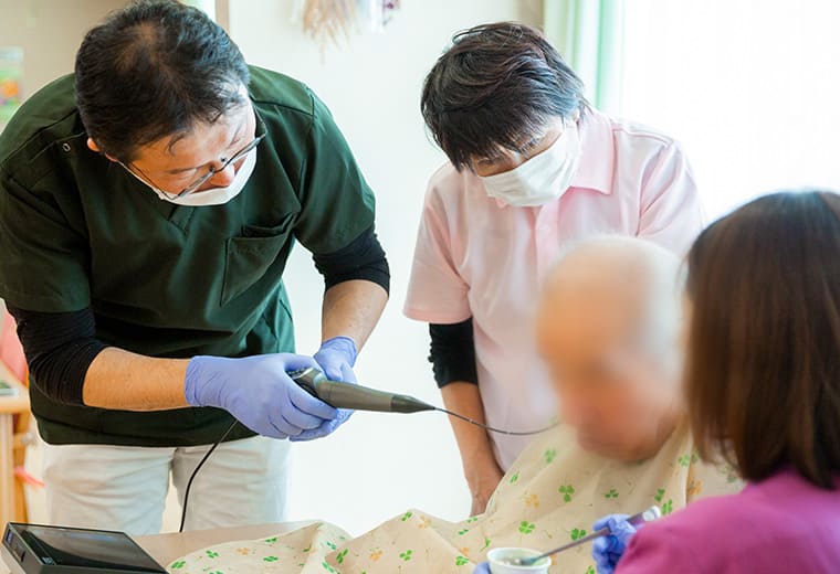 歯科医師による訪問診療